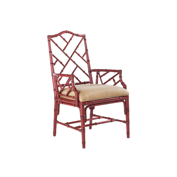 Island Estate Red Ceylon Arm Chair, image 1