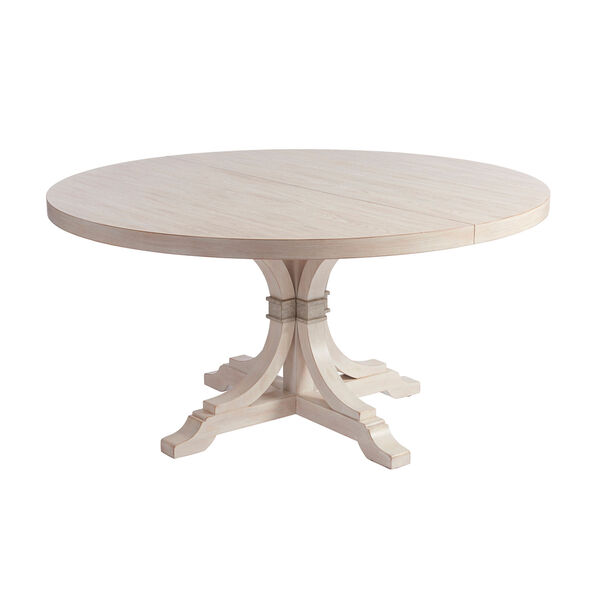 Newport Sailcloth Magnolia Round Dining Table, image 1