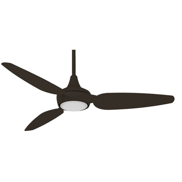 Seacrest Oil Rubbed Bronze 60-Inch Indoor Outdoor Ceiling Fan with LED Light Kit, image 1