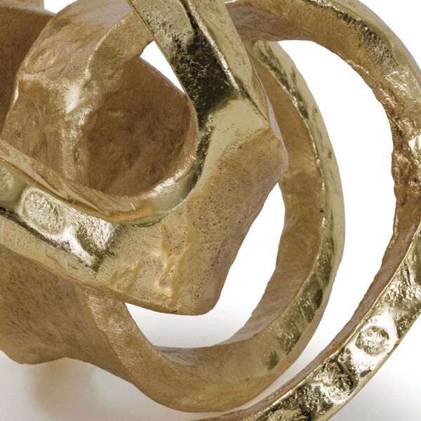 Knot Gold Decorative Object, image 2