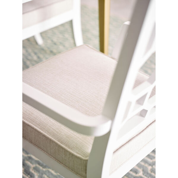 Chelsea by Rachael Ray White Arm Chair, image 3