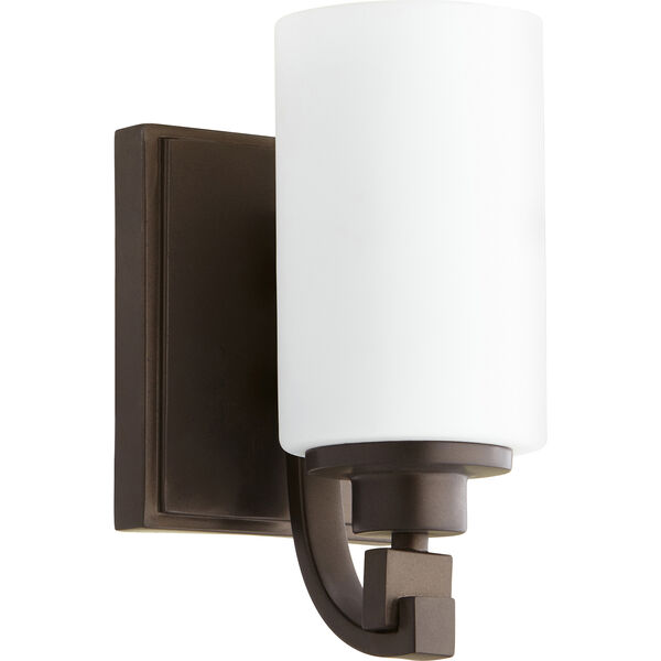 Lancaster Oiled Bronze One-Light Wall Sconce, image 1