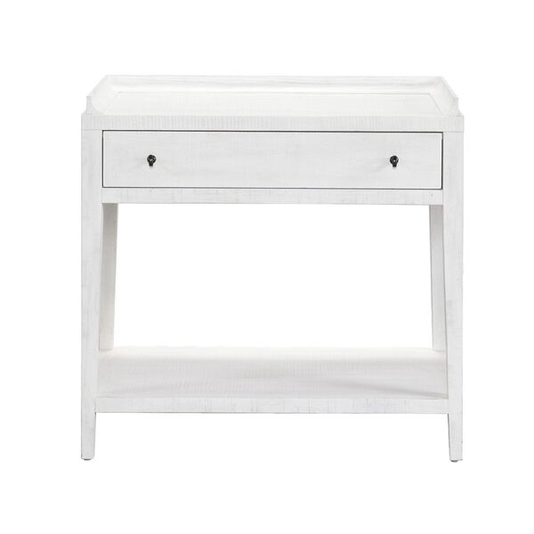 Rylie White and Brown Nightstand, image 3
