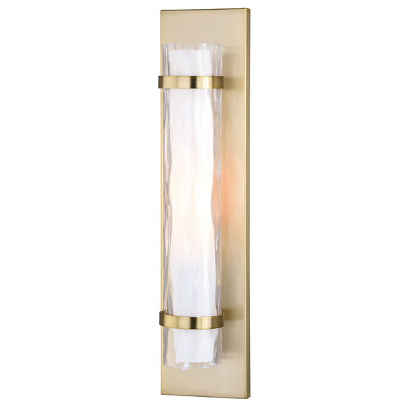Vilo Golden Brass One-Light ADA Wall Sconce, image 1