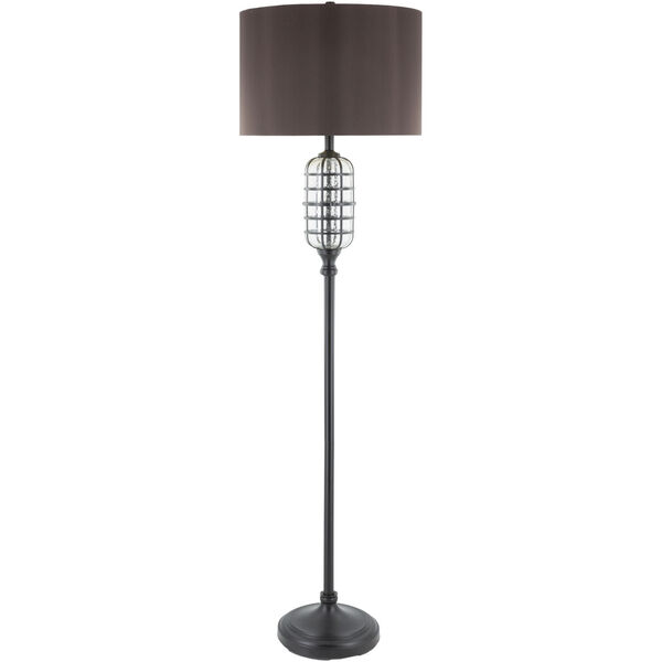Letty Black One-Light Floor Lamp, image 1