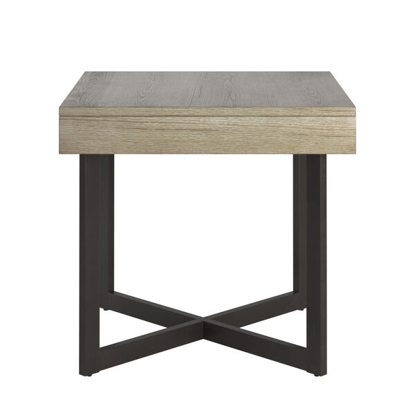 Hunter White End Table with One Drawer, image 2