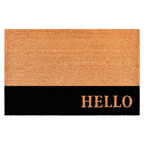 Hello 36 x 72 Inch Doormat, image 1
