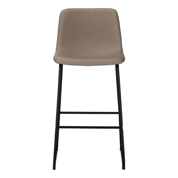 Taupe and Black Standing Desk Office Chair, image 4