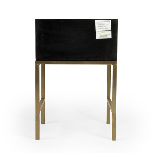Purgenia Black and White Side Table, image 6