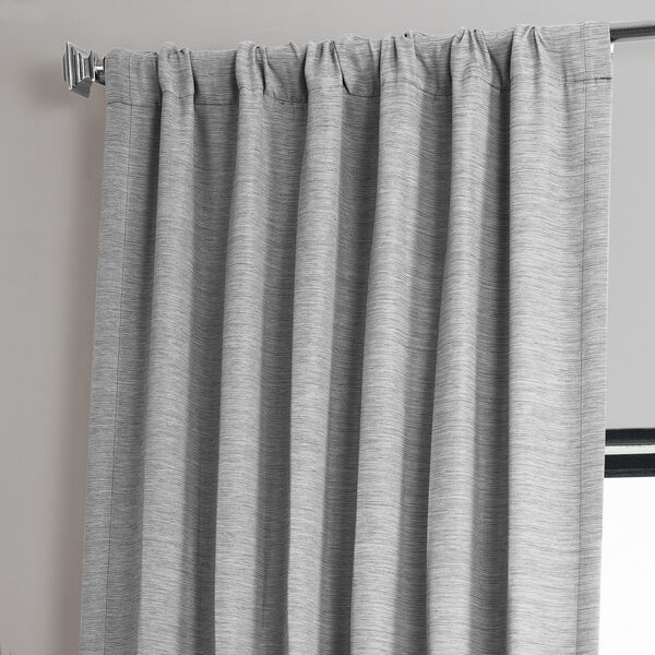Vista Grey Blackout Single Curtain Panel 50 x 96, image 4
