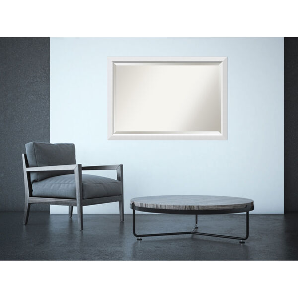 Blanco White, 39 x 27 In. Framed Mirror, image 4