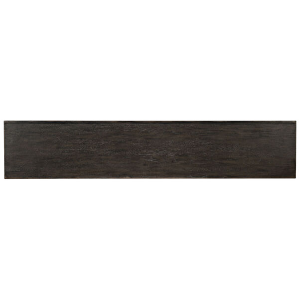 Melange Dark Wood Greystone Four-Door Credenza, image 3