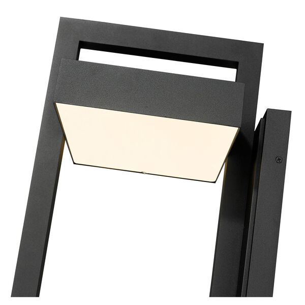 Luttrel Black One-Light LED Outdoor Wall Sconce, image 6