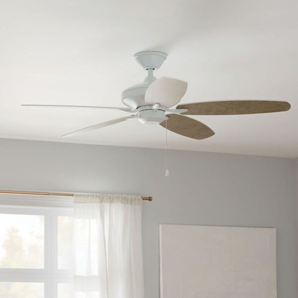 Renew Matte White 52-Inch Ceiling Fan, image 5