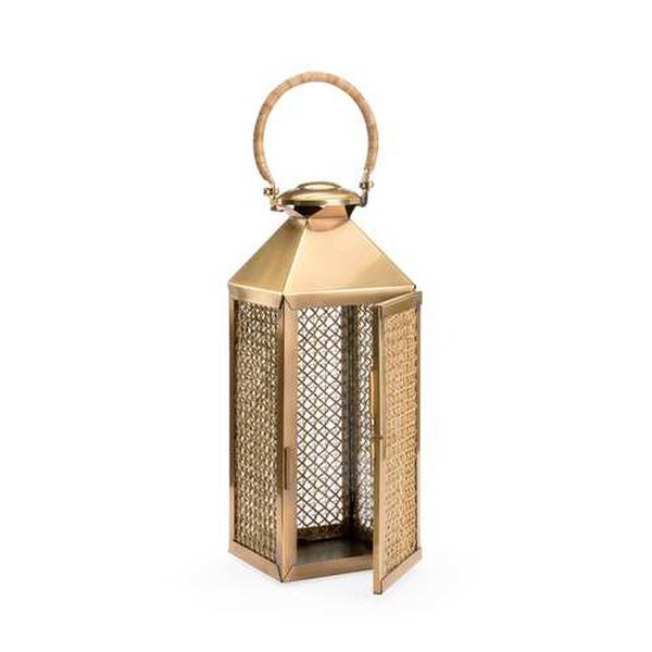 Copper and Natural Brunching Lantern, image 4