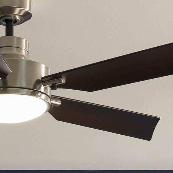Guardian Brushed Stainless Steel LED 56-Inch Ceiling Fan, image 4