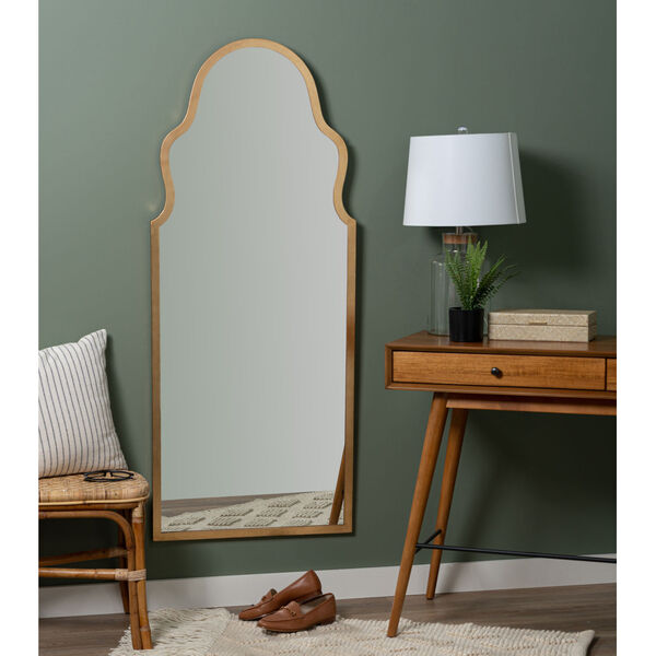 Hanny Gold 58 x 24-Inch Wall Mirror, image 1