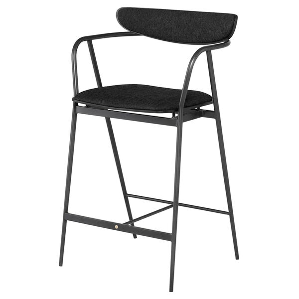 Gianni Activated Charcoal Counter Stool, image 1