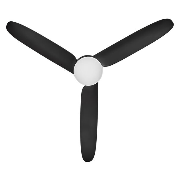 Neo Matte Black 52-Inch LED Ceiling Fan, image 4
