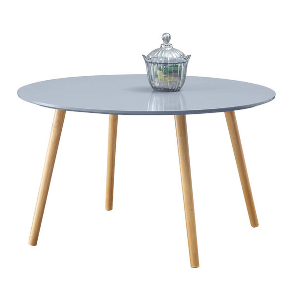 Oslo Gray Round Coffee Table, image 2