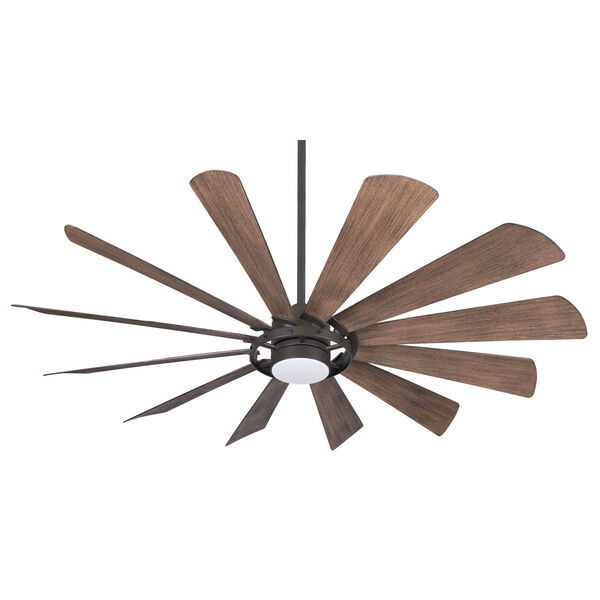 Windmolen Oil Rubbed Bronze 65-Inch Smart LED Outdoor Ceiling Fan, image 1