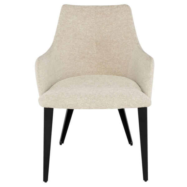 Renee Beige and Black Dining Chair, image 2