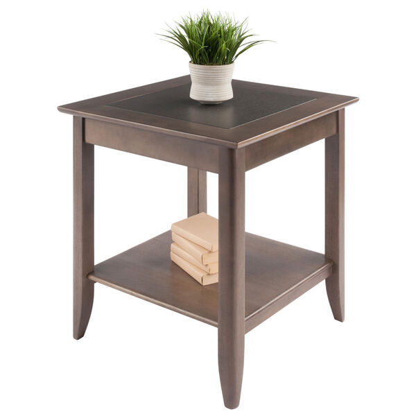 Santino Oyster Gray End Table, image 6