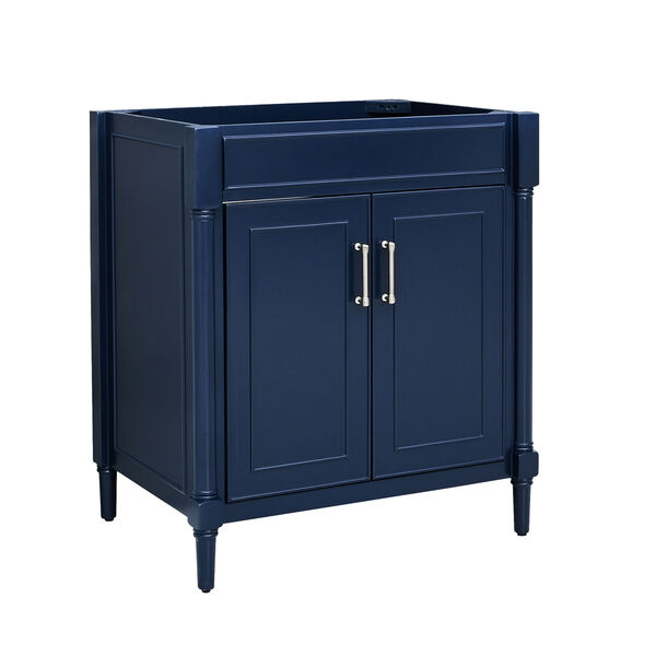 Bristol Navy Blue 30-Inch Vanity Cabinet, image 2