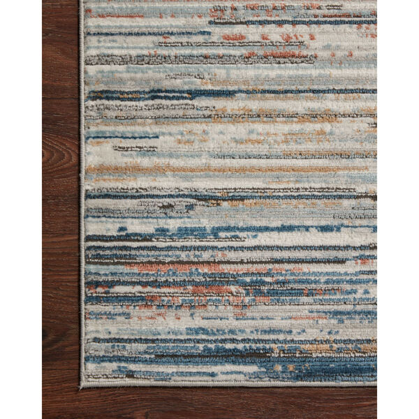 Bianca Pebble, Spice and Blue 5 Ft. 3 In. x 7 Ft. 6 In. Area Rug, image 5