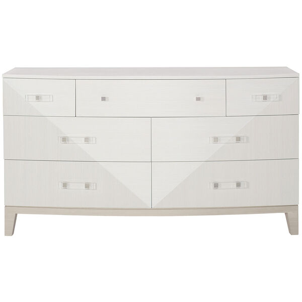 Axiom Linear Gray and Linear White 66-Inch Dresser, image 1