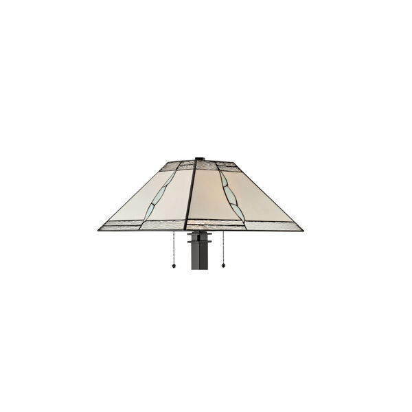Parkdale Bronze Two-Light Tiffany Floor Lamp, image 3