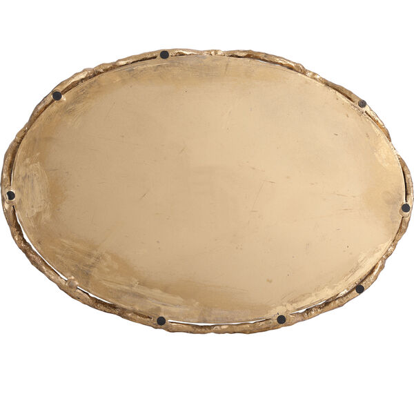 Cable Gold Leaf Chain Tray, image 7