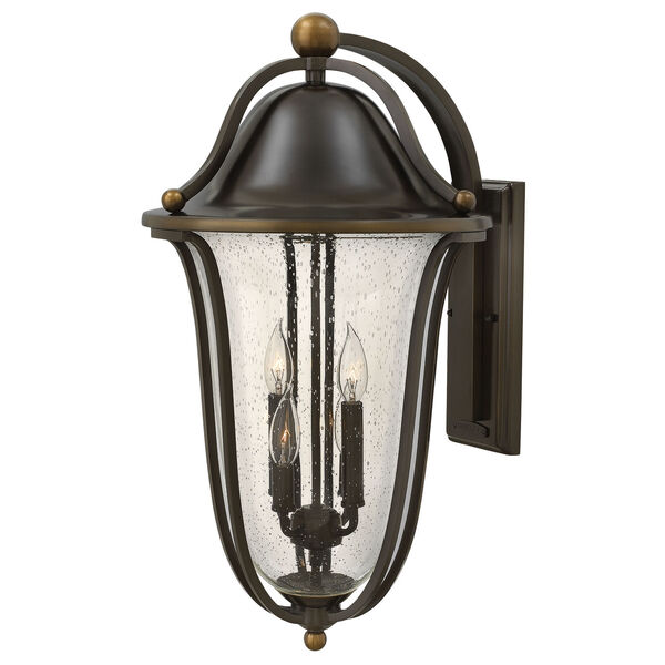 Bolla Olde Bronze Four-Light Outdoor Wall Sconce, image 1
