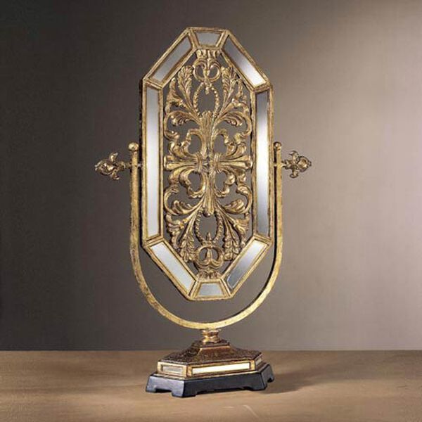 Jessica McClintock Home Romance Tuscan Gold Mirror, image 1