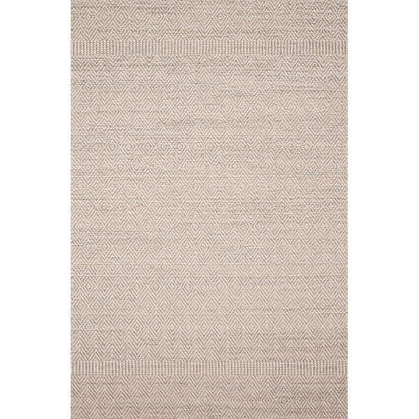 Cole Blush and Ivory 2 Ft. 7 In. x 10 Ft. Power Loomed Rug, image 1