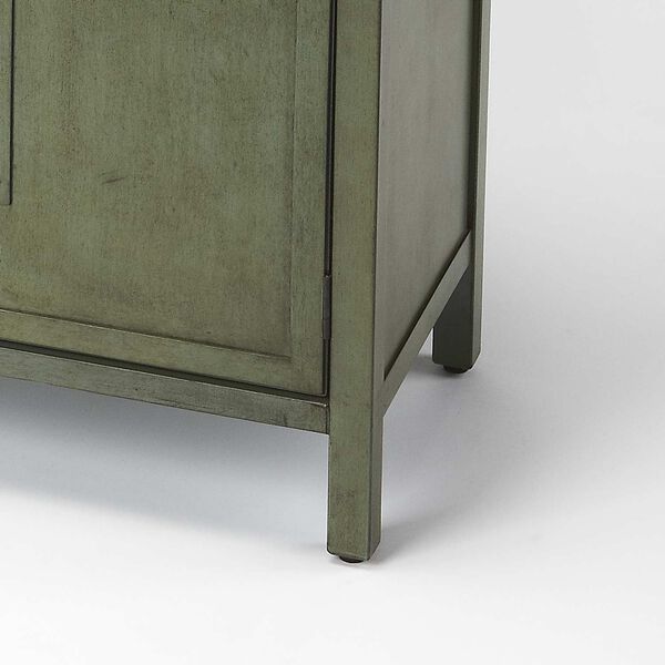 Imperial Green Console Cabinet, image 3