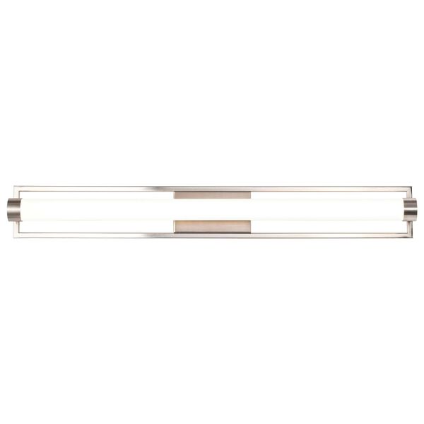 Canal Brushed Nickel 36-Inch Integrated LED Bath Strip, image 6