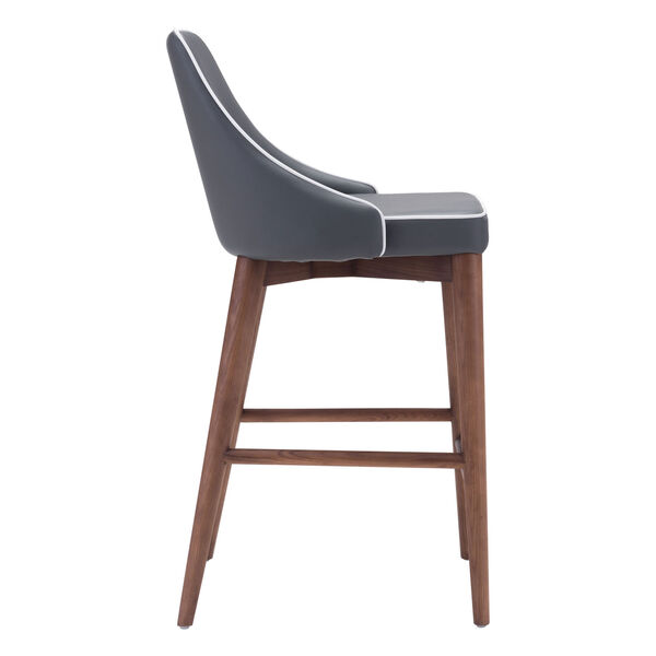 Moor Counter Chair Dark Gray, image 2