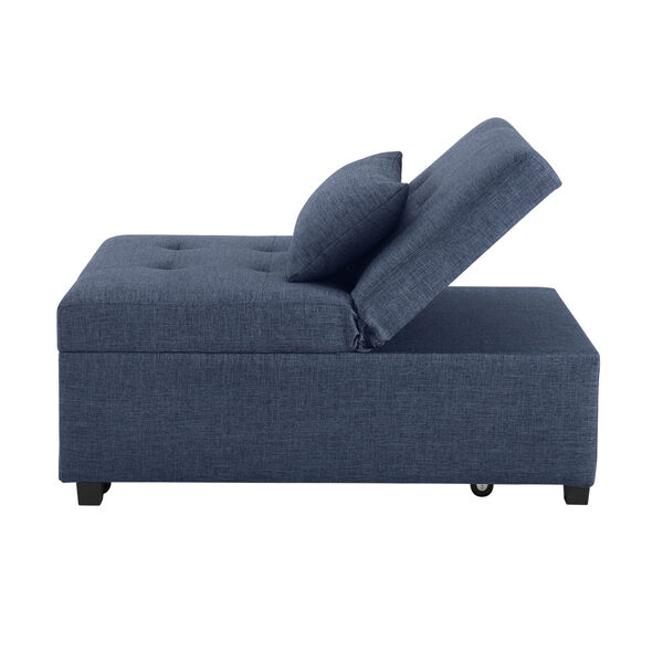 Connor Blue Sofa Bed, image 6