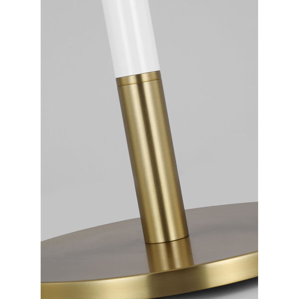 Monroe Burnished Brass LED Table Lamp, image 2