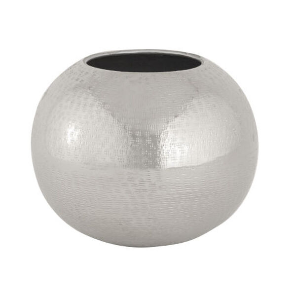 Cobia Nickel Eight-Inch Vase, image 1