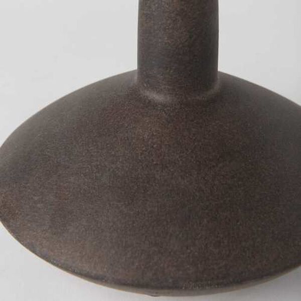 Rylee Dark Brown Ceramic Vase, image 4