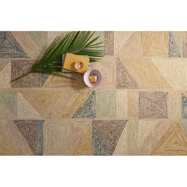 Berkeley Apricot and Multicolor Area Rug, image 4