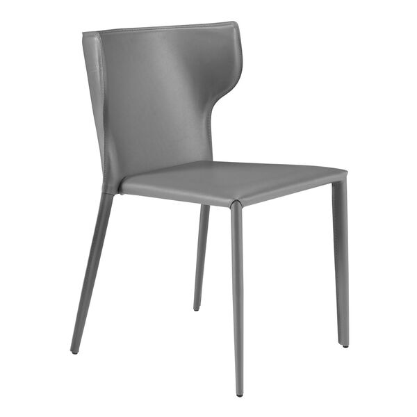 Divinia Gray 20-Inch Stacking Side Chair, image 2