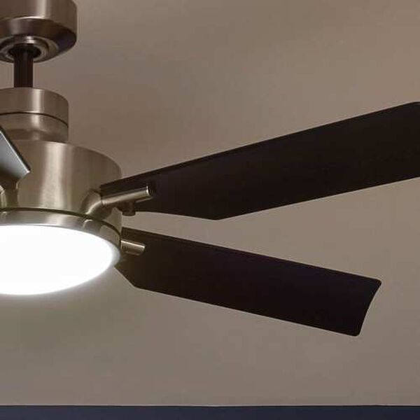 Guardian Brushed Stainless Steel LED 56-Inch Ceiling Fan, image 5