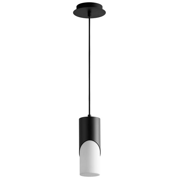 Ellipse Black 11-Inch LED Mini-Pendant, image 1