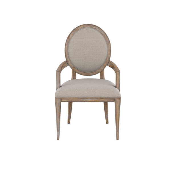 Architrave Brown Oval Arm Chair, image 6