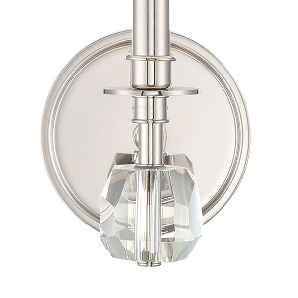 Chimes One-Light Polished Nickel Wall Sconce, image 2