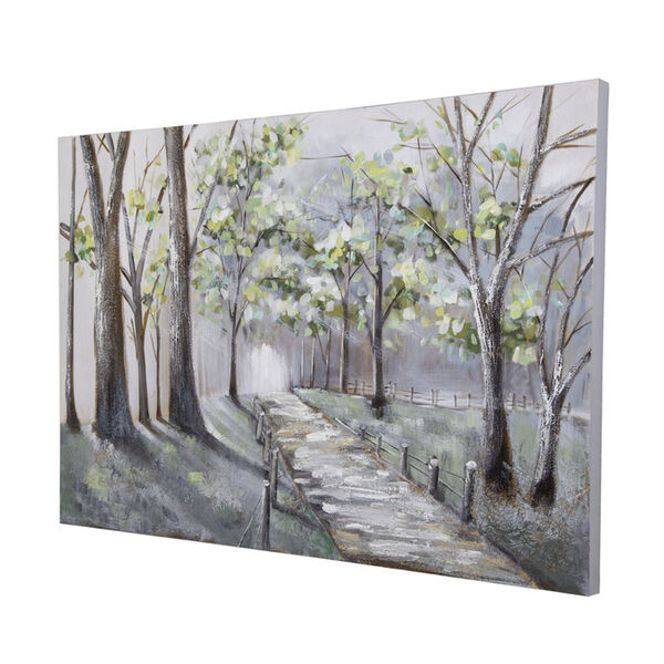 Lighted Path II Multicolor Hand Painted Wall Art with 3D Accent, image 3