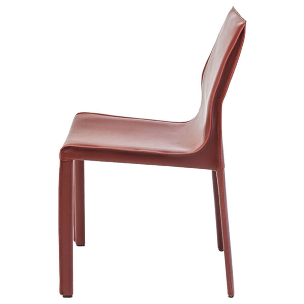 Colter Bordeaux Armless Dining Chair, image 3